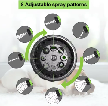 Dog Shower Sprayer 8 in 1
